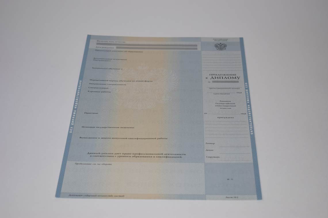 Диплом Магистра с 2003-2008 в Грозном приложение