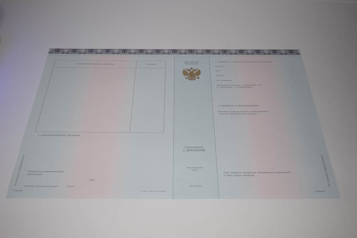 Диплом МГИМО 2014-2025 в Грозном приложение